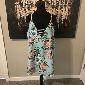 Hurley Hawaiian Print Bathing Suit Coverup